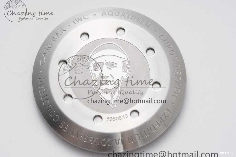 MIROTIME 0123 Aquatimer Chrono SS V6SF 1:1 Best Edition Blue Dial on SS Bracelet A Modern 7032